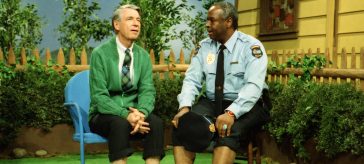 Fred Rogers and Officer Clemmons
